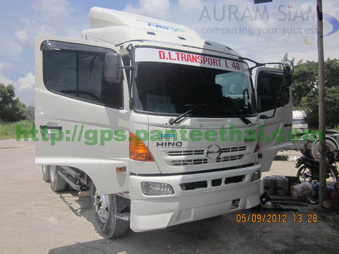 Hino 500 NGV with GPS Tracer